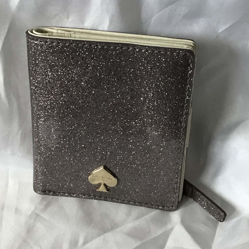Kate spade glitter wallet